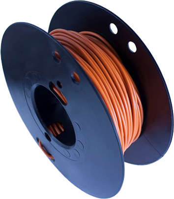 Kabel, RKUB 1.0mm², ORANGE